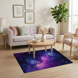 Cosmic Multi-color and Patterns Cosmic Nebula Galaxy Area Rug