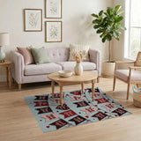 Valentine's Be Mine True Love Bunting Area Rug