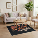 No Tricks Just Treats Halloween Rug