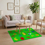 Fun Cartoon Alphabet Kids Area Rug