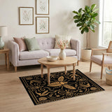 Golden Beetle Heritage Tribal Area Rug