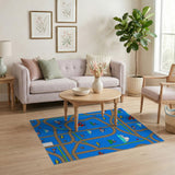 Helicopter Road Adventure Kids Play Rug