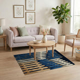 Weathered Picket Fence Area Rug