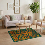 Tree of Life Heritage Tribal Area Rug