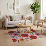 Vibrant Sunflower Bloom Area Rug