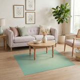 Mint Green Ombre Area Rug