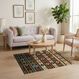 Southwestern Southwestern Geometric Tribal Area Rug
