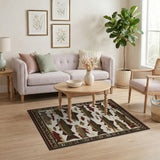 Tribal Brook Trout Area Rug