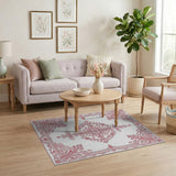 Traditional Persian Ornate Red Persian Medallion Rug