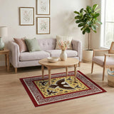 Tribal Eagle Heritage Area Rug