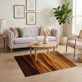 Orange Dunes Southwestern Area Rug