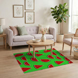 Juicy Watermelon Slice Pattern Area Rug