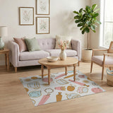 Whimsical Bakery Delights Pattern Area Rug