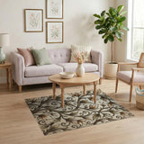 Vintage Floral Vine Area Rug