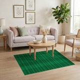 Geometric Modern Green Vibrant Green Plaid Geometric Area Rug
