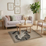Cute Sleeping Tabby Cat Tufted Area Rug