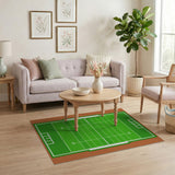 Football Field Area Rug