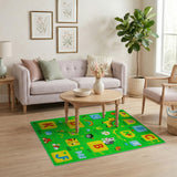 Kids ABC Alphabet Play Rug with Zoo Animals
