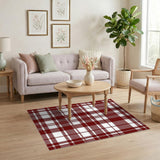 Red Buffalo Check Area Rug