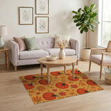 Autumn Pumpkin Patch Area Rug