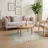 Kids ABC Alphabet Learning Rug with Cute Animals Icons