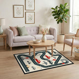 Kids Winding Road Washable Area Rug