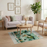 Global Forest World Map Adventure Rug