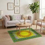 Radiant Sun Traditional Persian Area Rug