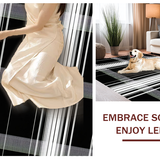 Elegant Minimalist Black and White(Black)