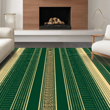 Nature Inspired Exotic Print Motif(Green)