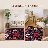 Chic Contemporary Round Design(Red)