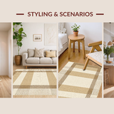 Calming Natural Fiber Design(Beige)