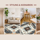 Geometric Black and White Aesthetic(Black)