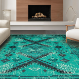 Distressed Rustic Gray Motif(Blue)