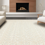 Artistic Subtle Tiled Motif(Beige)