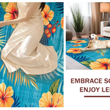 Charming Rustic Floral Accents(Blue)