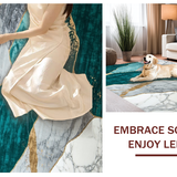 Chic Modern Abstract Marble Aesthetic(Green)