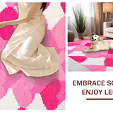 Elegant Textured Heart Artwork(Pink)