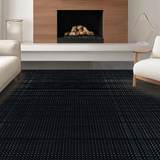 Charming Rustic Textured Welcome(Black)