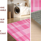 Delicate Abstract Square Design(Pink)