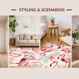 Eclectic Colorful Avian Artwork(Pink)