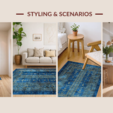 Luxurious Modern Curvilinear Design(Blue)