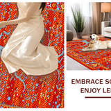 Chic Graphic Tree Illustration(Red)