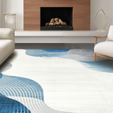 Elegant Monochromatic Swirl(Blue)