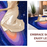 Futuristic Outer Space Motif(Blue)