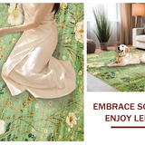 Elegant Nature Inspired Motif(Green)