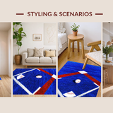 Colorful Whimsical Game Inspired Artwork(Blue)