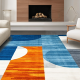 Contemporary Blue Geometric Aesthetic(Blue)