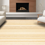 Ultra Soft Area Rug, Non Slip, Stain Resistant, Washable Area Rugs for Living Room, Bedroom, Chic Animal Skin Rustic Style(Beige)