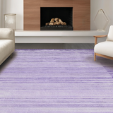 Ultra Soft Area Rug, Non Slip, Stain Resistant, Washable Area Rugs for Living Room, Bedroom, Vibrant Cozy Retro Vibe(Purple)